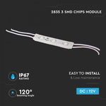 1W (100Lm) IP67 LED moodul 3 V-TAC dioodiga SMD2835, ROHELINE valgus