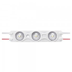 1.5W LED moodul V-TAC koos SMD2835 3 dioodiga, 3m isekleepuv, IP67, PUNANE valgus