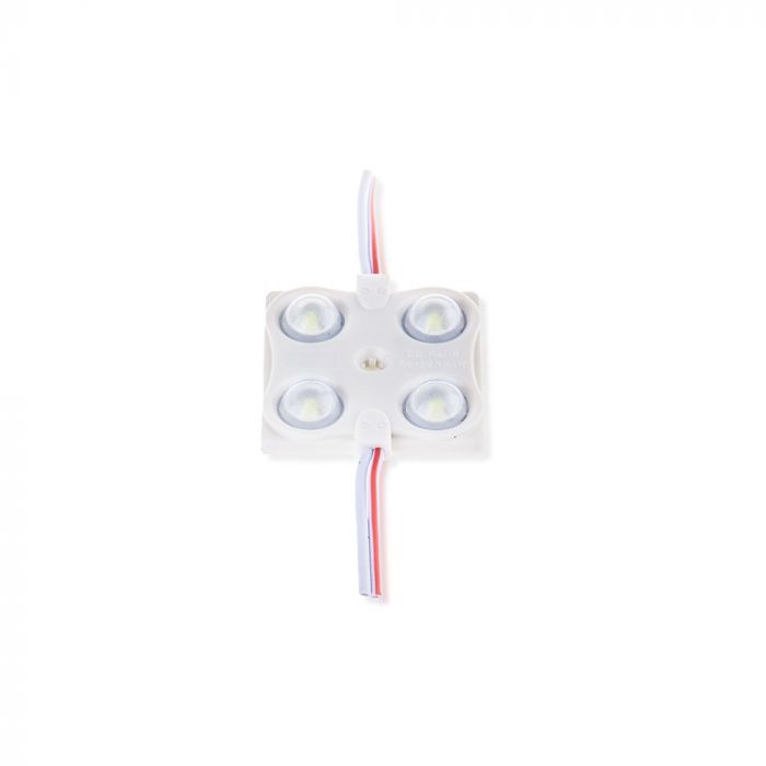 1.44W(135Lm) LED Modulis V-TAC ar SMD2835 4 diodēm, 3 m pašlīmējošs, IP68, silti balta 3000K