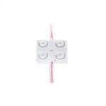 1.44W(135Lm) LED Modulis V-TAC ar SMD2835 4 diodēm, 3 m pašlīmējošs, IP68, silti balta 3000K