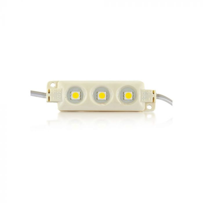 0.72W(22Lm) LED Modulis V-TAC ar SMD2835 3 diodēm, 3 m pašlīmējošs, IP66, RGB krāsaina
