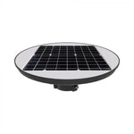 7.5W(1000Lm) LED päikesevalgusti, ümmargune, RF-anduriga, IP65, V-TAC, LiFePO4 3.2V 32650, 15AH, neutraalne valge valgus 4000K