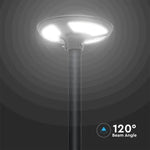 7.5W(1000Lm) LED päikesevalgusti, ümmargune, RF-anduriga, IP65, V-TAC, LiFePO4 3.2V 32650, 15AH, neutraalne valge valgus 4000K