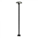 7.5W(1000Lm) LED solārais gaismeklis, apaļš, ar RF sensoru, IP65, V-TAC, LiFePO4 3.2V 32650, 15AH, neitrāli balta gaisma 4000K