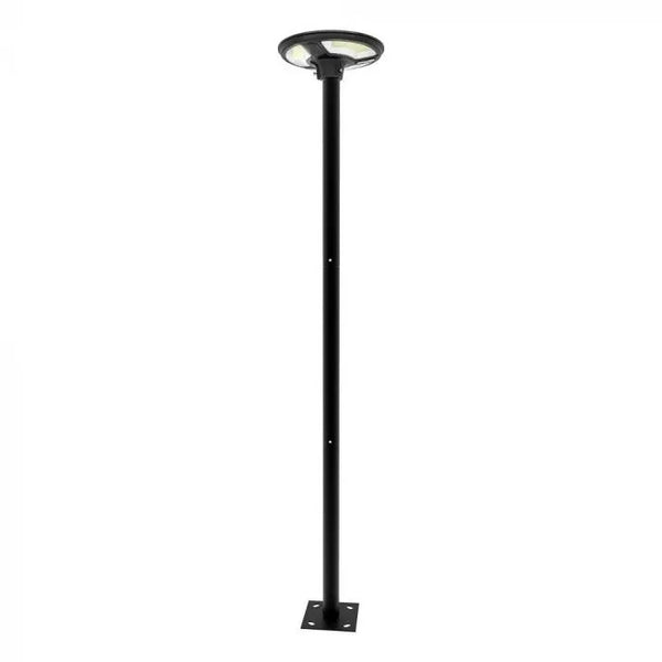 7.5W(1000Lm) LED solar light, round, with RF sensor, IP65, V-TAC, LiFePO4 3.2V 32650, 15AH, neutral white light 4000K