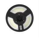 7.5W(1000Lm) LED solārais gaismeklis, apaļš, ar RF sensoru, IP65, V-TAC, LiFePO4 3.2V 32650, 15AH, auksti balta gaisma 6500K