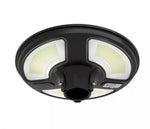 10W(1500Lm) LED solar light, round, with RF sensor, IP65, V-TAC, LiFePO4 3.2V 32650, 25AH, cold white light 6500K