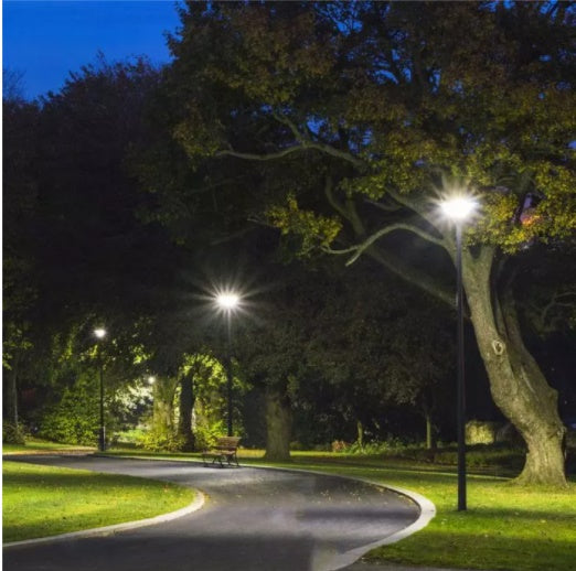 7.5W(1000Lm) LED solar light, round, with RF sensor, IP65, V-TAC, LiFePO4 3.2V 32650, 15AH, cold white light 6500K