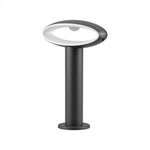 9W(500Lm) LED Garden Light, IP54, V-TAC, dark grey, warm white 3000K