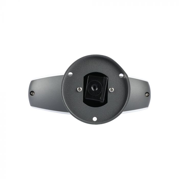 Садовый светодиодный светильник 9W(500Lm), IP54, V-TAC, темно-серый, теплый белый свет 3000K