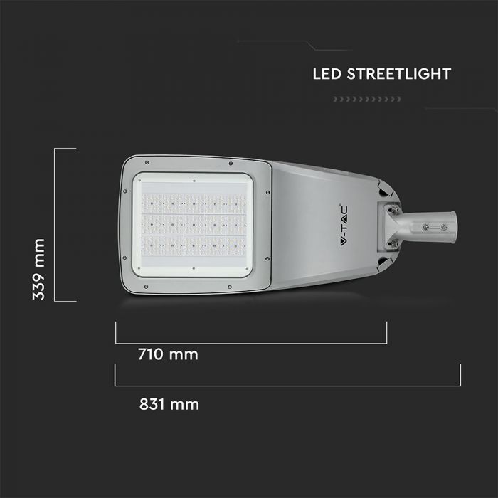 160W(20800Lm) LED street light, V-TAC SAMSUNG, A++, warranty 5 years, IP65, neutral white light 4000K