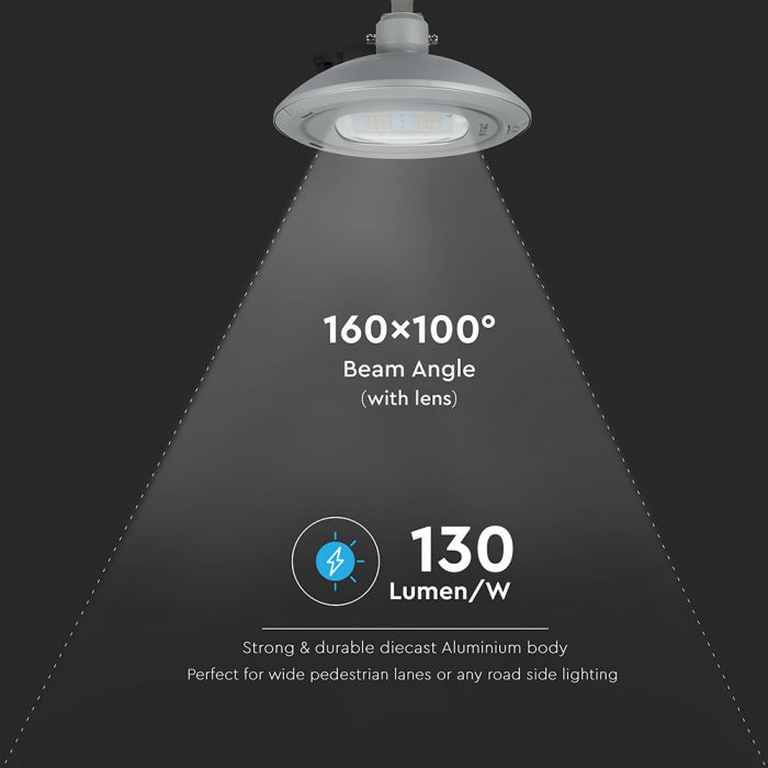 100W(13000Lm) LED Street Light, V-TAC SAMSUNG, 5 years warranty, IP65, neutral white 4000K