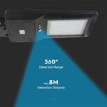 40W (4800Lm) LED tänavavalgusti PIR liikumisanduriga, IP65, V-TAC SAMSUNG, neutraalne valge valgus 4000K