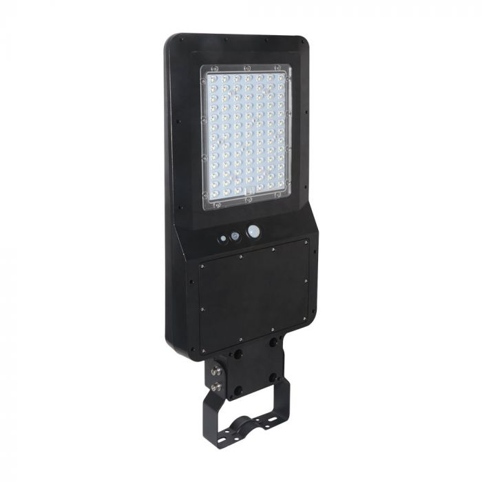 40W(4800Lm) LED ielu laterna ar PIR kustību sensoru, IP65, V-TAC SAMSUNG, auksti balta gaisma 6400K