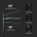 40W(4800Lm) LED ielu laterna ar PIR kustību sensoru, IP65, V-TAC SAMSUNG, auksti balta gaisma 6400K