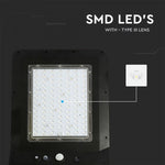 40W (4800Lm) LED tänavavalgusti PIR liikumisanduriga, IP65, V-TAC SAMSUNG, külmvalge 6400K