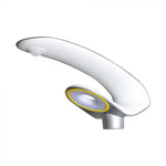 LED 2000Lm päikesepaneeliga aiavalgusti, IP65, hõbedane, 5-aastane garantii, V-TAC, neutraalne valge 4000K