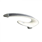 LED 2000Lm päikesepaneeliga aiavalgusti, IP65, hõbedane, 5-aastane garantii, V-TAC, jaheda valge 6400K