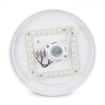 24W(1700Lm) LED plafons, IP20, apaļš, V-TAC, auksti balta gaisma 6500K