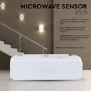 LED 200W Microwave motion sensor, IP65, Max 200W, 180°/360°, white, V-TAC
