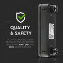 LED 200W Microwave motion sensor, IP65, black (up to 200W) V-TAC