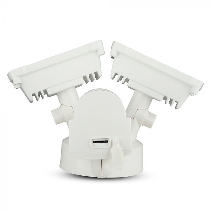 18W(600Lm) LED Wi-Fi Spotlight with surveillance camera, motion sensor, V-TAC, white body, cold white light 6000K