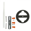 18W(600Lm) LED Wi-Fi Spotlight med övervakningskamera, rörelsesensor, V-TAC, vitt hölje, kallvitt ljus 6000K