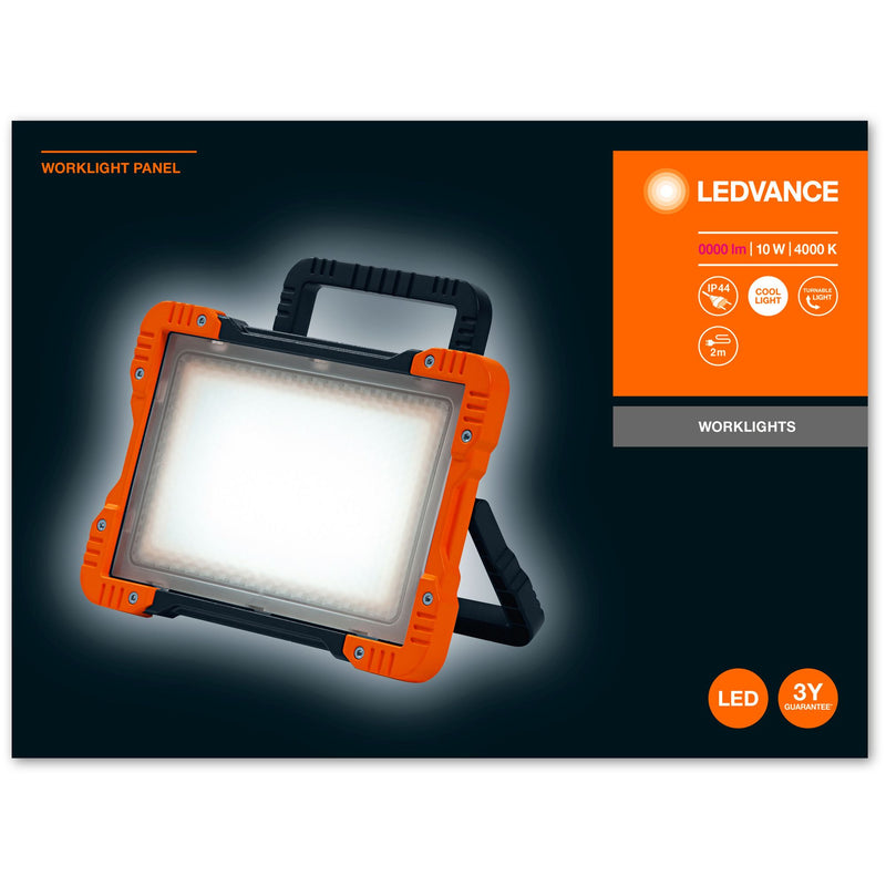 50W(4500Lm) LEDVANCE  LED pārnēsājams darba lukturis, IP20, 201x141x50mm, neitrāli balta gaisma 4000K
