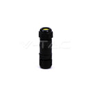 Hermetic connection, black, 5-9mm, IP68, V-TAC