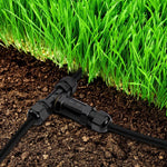Hermetic connection, black, 8-12mm, 450V, IP68, V-TAC