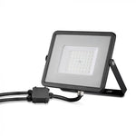 Hermetic connection, black, 8-12mm, 450V, IP68, V-TAC