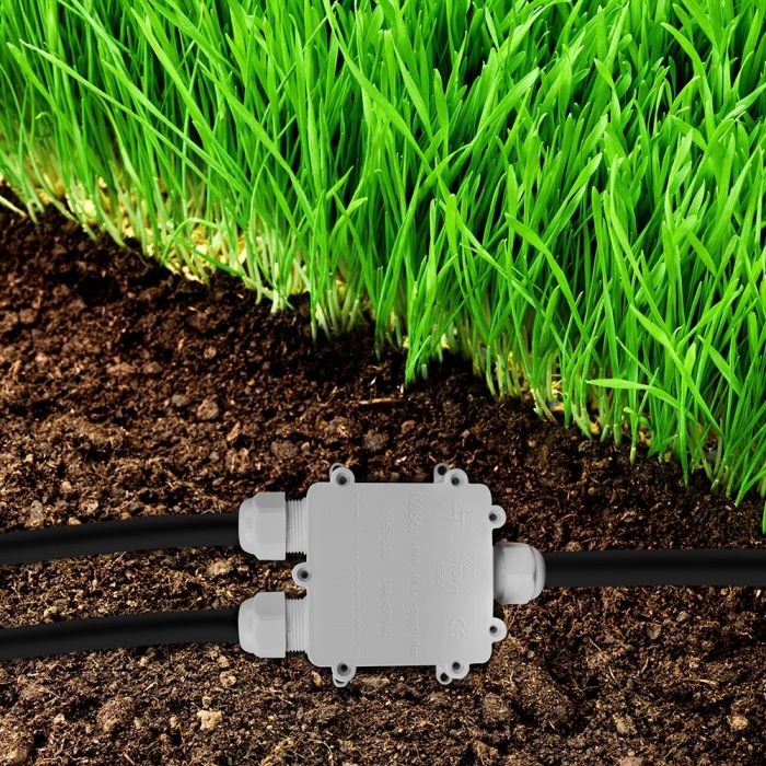 Hermētisks savienojums, balts, 8-12mm, 450V, IP68, V-TAC