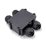Hermētisks savienojums, melns, 8-12mm, 450V, IP68, V-TAC