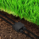 Hermetic connection, black, 8-12mm, 450V, IP68, V-TAC