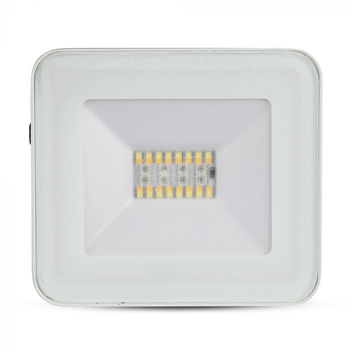 20W(1400Lm) LED SMART Prožektors ar WIFI, BLUETOOTH, RGB+WW+W+DW, V-TAC, balts korpuss