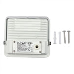 20W (1400Lm) LED SMART Spotlight koos WIFI, BLUETOOTH, RGB+WWW+W+DW, V-TAC, valge korpusega
