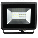 20W LED Spotlight, V-TAC, IP65, E-serien, svart hölje, grönt ljus