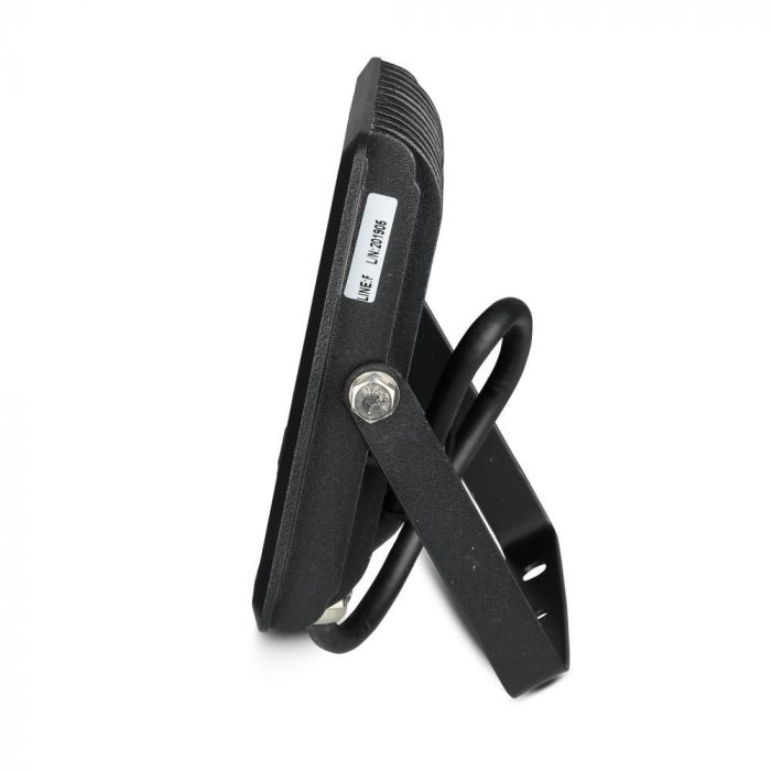 20W LED-strålkastare, V-TAC, IP65, E-serien, svart hölje, rött ljus