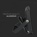 20W LED-strålkastare, V-TAC, IP65, E-serien, svart hölje, rött ljus