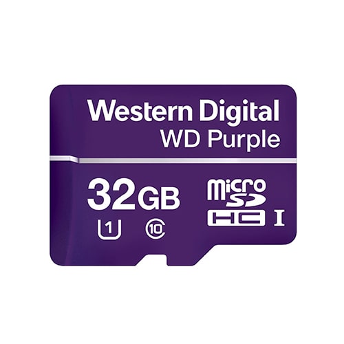 MicroSDHC memory card 32GB WD Purple