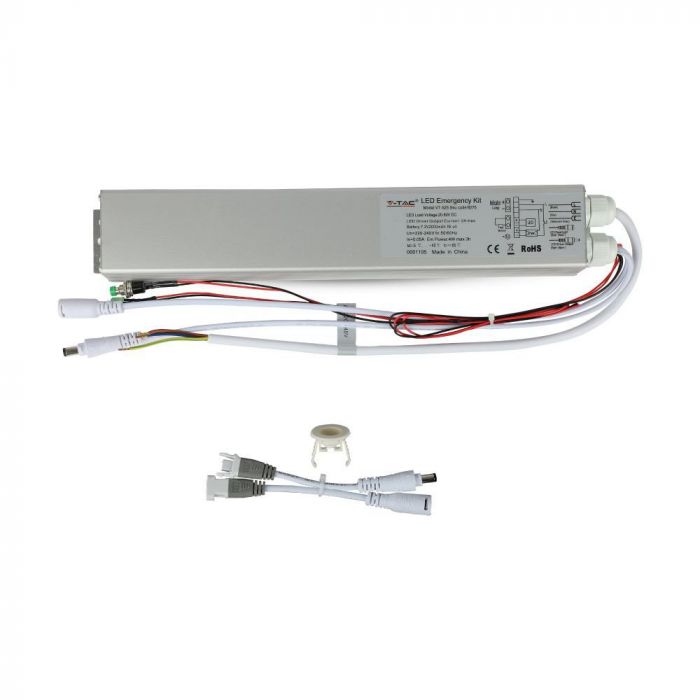 Avārijas akumulators LED paneļiem 45W, IP20, V-TAC