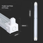 Крепление для люминесцентной лампы 600 мм LED T8 на 1 лампу, V-TAC