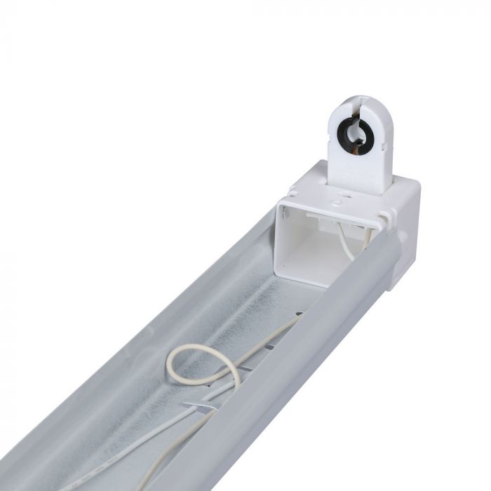 600mm LED T8 fluorescent lamp mounting fixture for 1 bulb, V-TAC