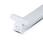 600mm LED T8 dienasgaismu lampu stiprinājumu armatūra 2 spuldzēm, V-TAC