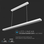 60W(6600Lm) LED Linjär armatur, pendel, V-TAC SAMSUNG, garanti 5 år, neutralvit 4000K