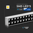 60W(6600Lm) LED Linjär armatur, pendel, V-TAC SAMSUNG, garanti 5 år, neutralvit 4000K