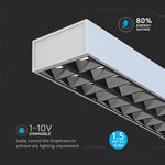 60W(6600Lm) LED lineaarne valgusti, rippvalgusti, V-TAC SAMSUNG, garantii 5 aastat, neutraalne valge 4000K