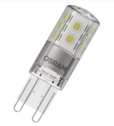 G9 3W(320Lm) OSRAM LED Spuldze, IP20, dimmējama, silti balta gaisma 2700K