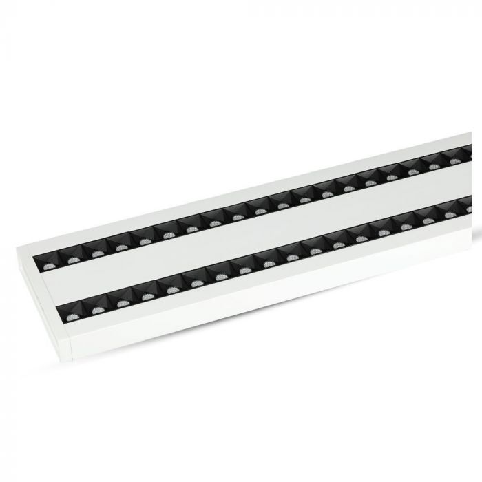 60W(6600Lm) LED Lineārais gaismeklis, iekarams, V-TAC SAMSUNG, garantija 5 gadi, neitrāli balta gaisma 4000K