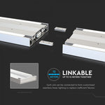 60W(6600Lm) LED Linjär armatur, pendel, V-TAC SAMSUNG, garanti 5 år, neutralvit 4000K